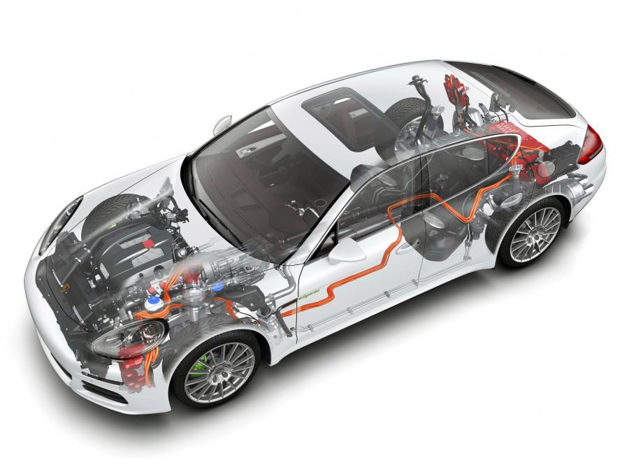  Porsche Panamera S E-Hybrid 2013 года  (фото 6 из 14)